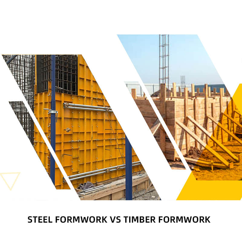 Comparaison des coffrages en acier et des coffrages en bois pour les constructeurs
