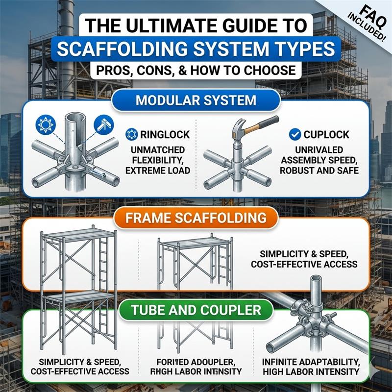 The Ultimate Guide to Scaffolding System Types: Pros, Cons, and How to Choose