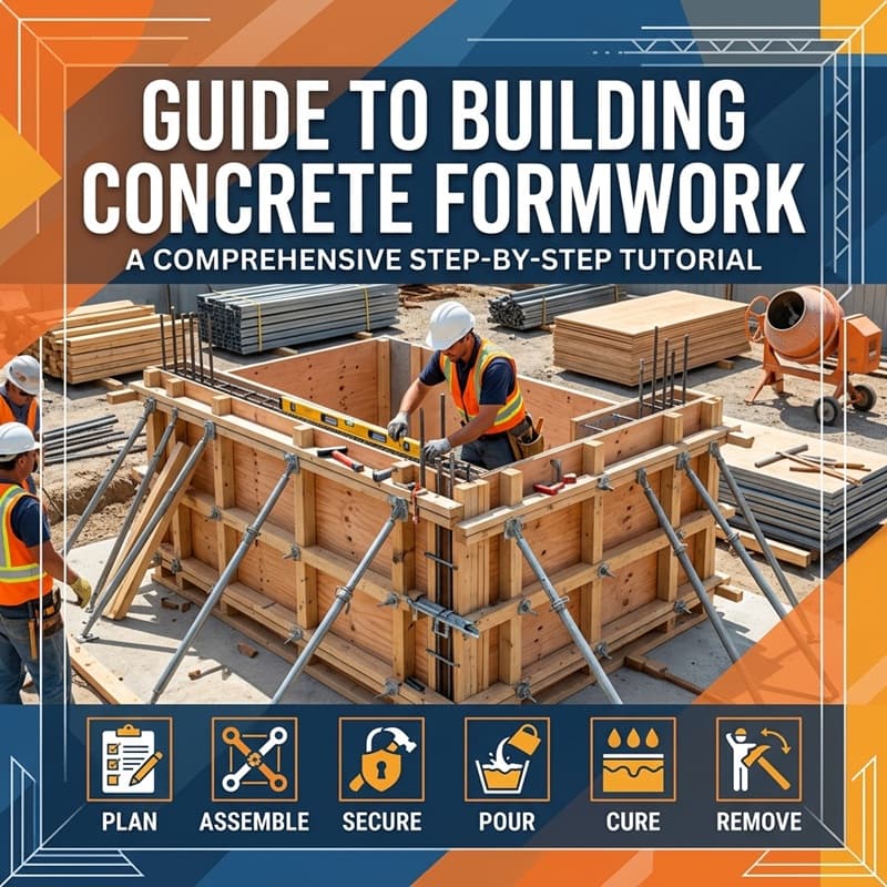 Guide de construction de coffrages en béton